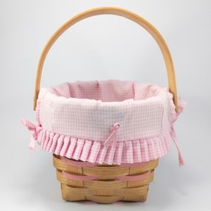 Pretty in Pink Peterboro Small Basket